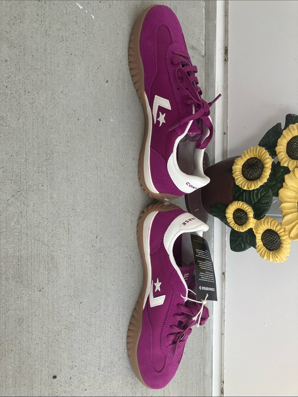 NWT Quantum Violet Converse Run Star Trainer Sneakers - Picture 4 of 8